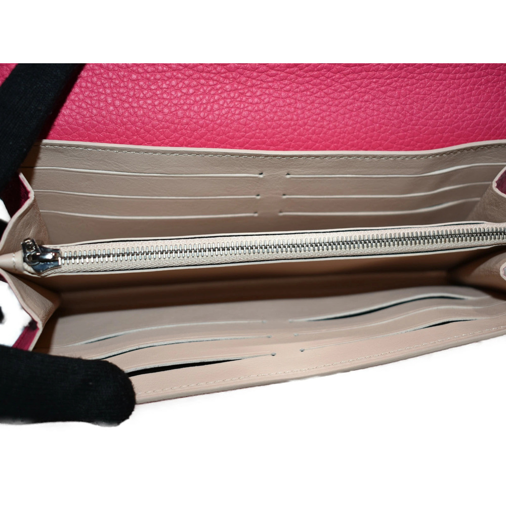 LOUIS VUITTONPortefeuille Capucines Pink Leather Long Wallet LV - Picture 8 of 10